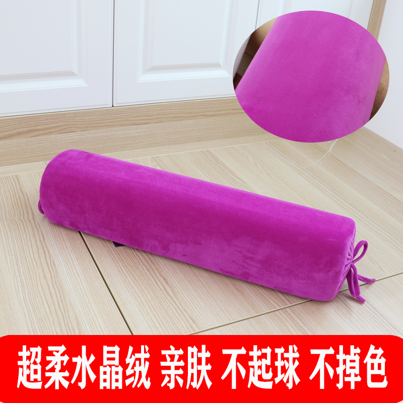 脚枕美容院按摩推拿美容床圆柱抬脚垫脚床上腿部足浴糖果枕头