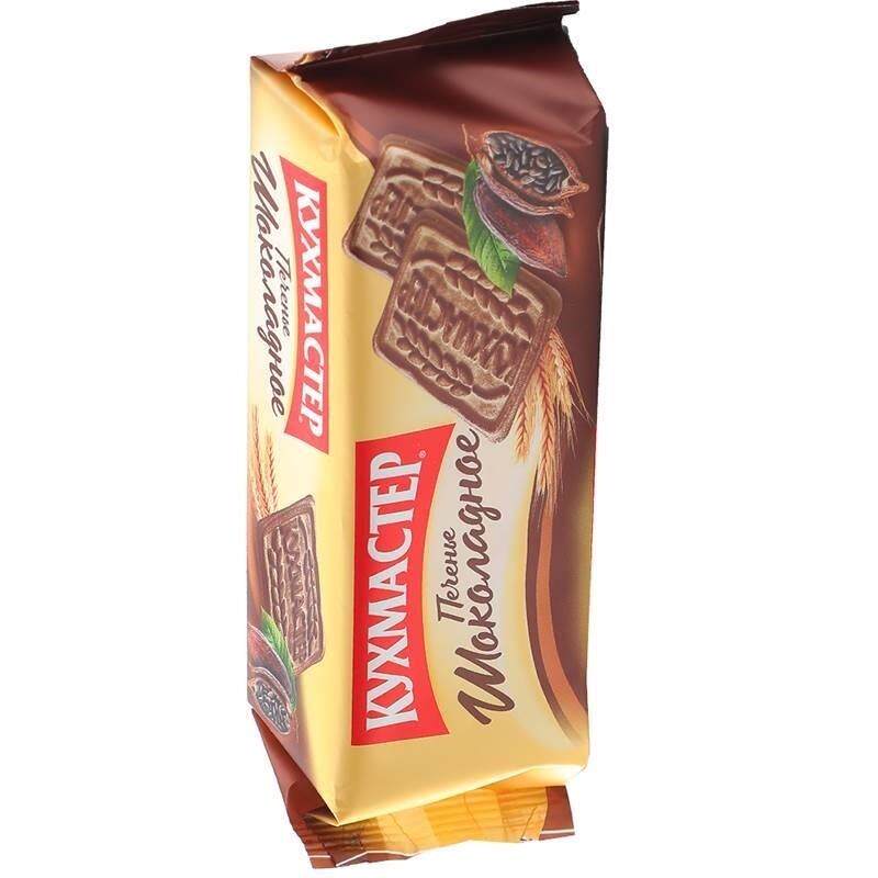 现货俄罗斯饼干原装进口官方旗舰店代餐特浓牛奶饼干巧克力味老式