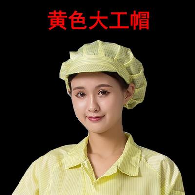 新品防静电帽子防尘帽大工