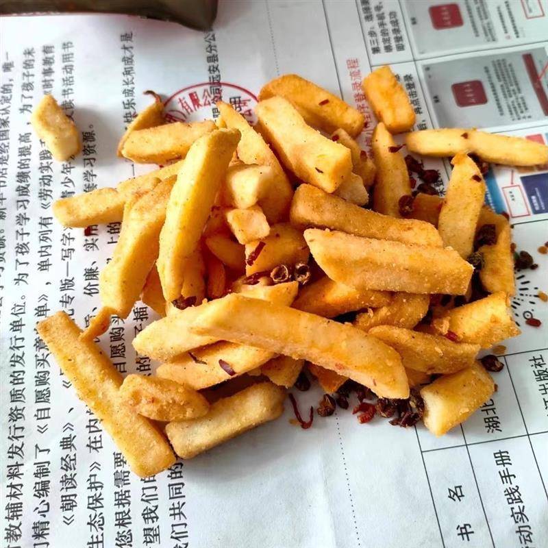 薯都薯酥脆原切薯条解馋零嘴休闲办公小吃烟火气系列薯条即食