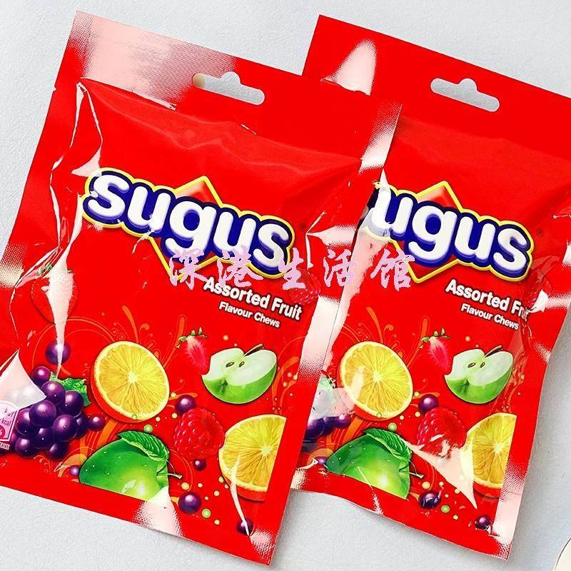 瑞士糖Sugus混合水果味软糖175g袋 年货儿童休闲零食喜庆婚庆喜糖