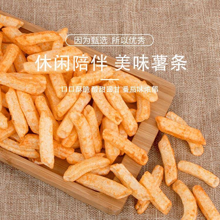 ktv散装空心土豆条5斤多口味空心薯条电影院前零食等位小吃整箱