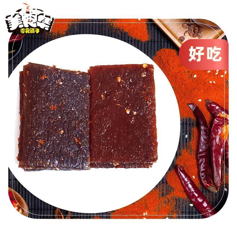 坤煌泡椒牛板筯泡椒臭干子75g/袋麻辣素食辣条片儿时记忆童年味道