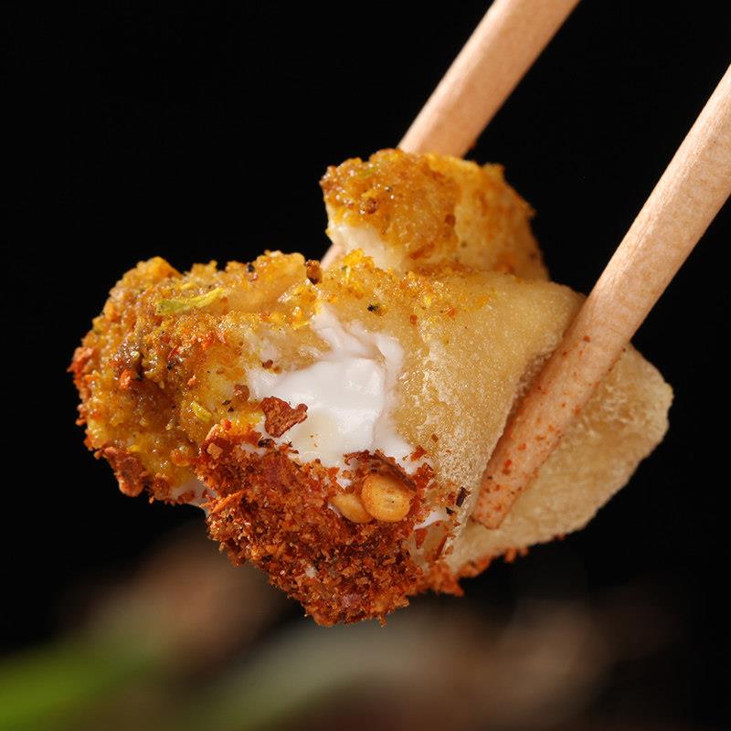 新货石屏包浆豆腐云南特产建水爆浆臭豆腐烧烤烙锅小吃商用半成品