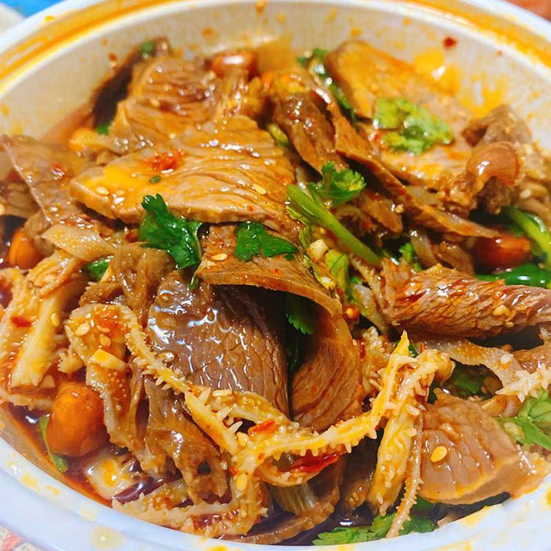 新货春之源夫妻肺片麻辣牛肉牛肚红油小吃香辣酒店大排档凉拌菜即