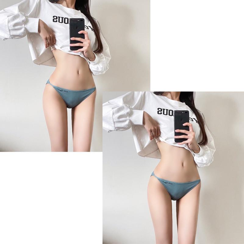新品2条莫代尔性感内裤女