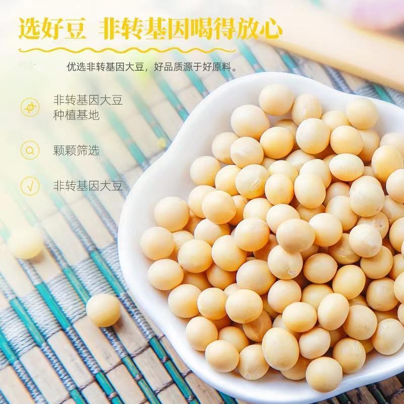 世纪春500g*2袋加钙豆浆粉未添加白砂糖冲饮速溶家商用