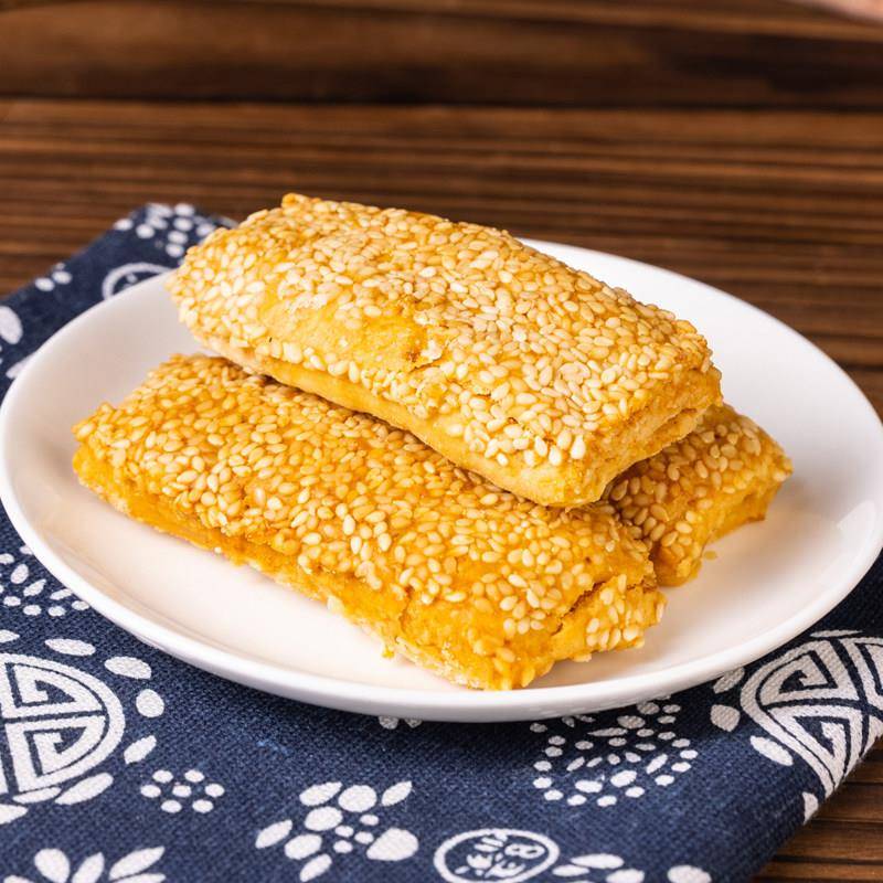 新货【非遗糕点】仙女庙扬州特产茶食小吃蛤蟆酥脆饼休闲传统网红