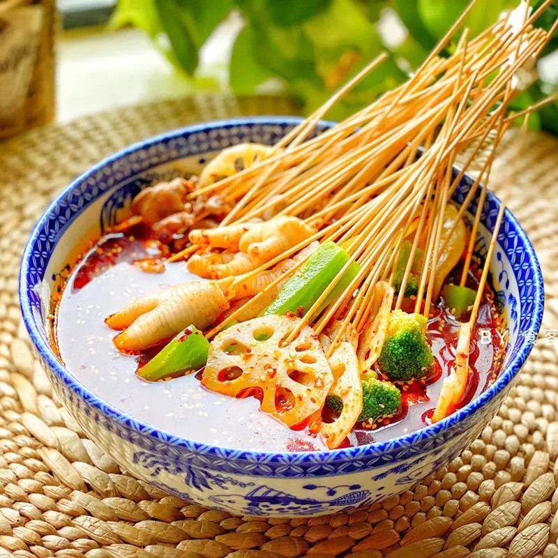 新货钵钵鸡手把小串冷热串串香涮火锅麻辣烫半成品炸串烧烤食材