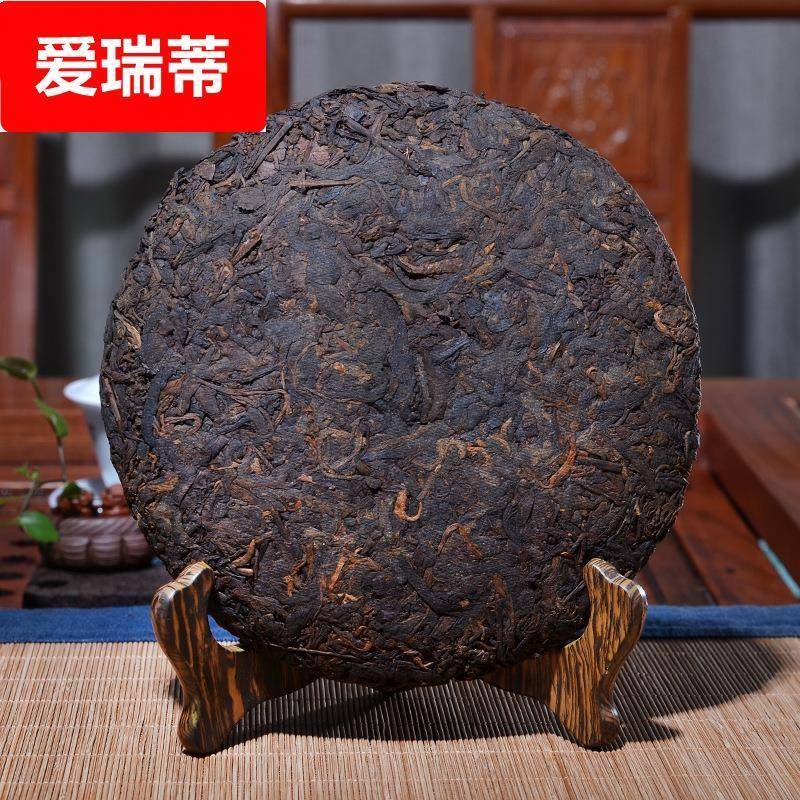 延初茶业 云南普洱茶 熟茶饼茶 陈年 老曼峨古树茶 厂家直接发货