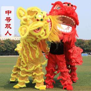 舞狮道具一整套南狮全套成人醒狮头单人一人儿童竹动物中式其他