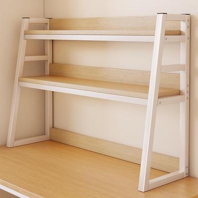 桌面置物架梯形桌上书架简易办公室多层收纳架学生书桌台面分层w&