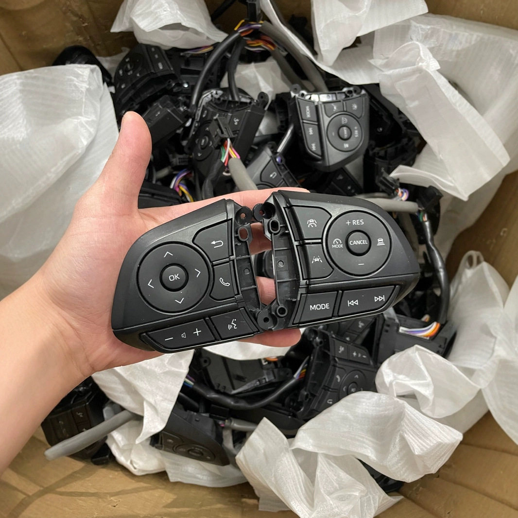 适用于卡罗拉雷凌RAV4进取版多功能方向盘按键改装定速巡航开关
