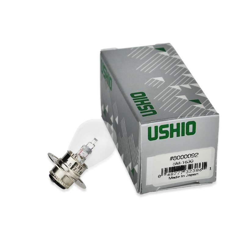 USHIO卤素灯泡SM-1630 6.5V2.75A 17.8W P15D 100小时灯SM-1630