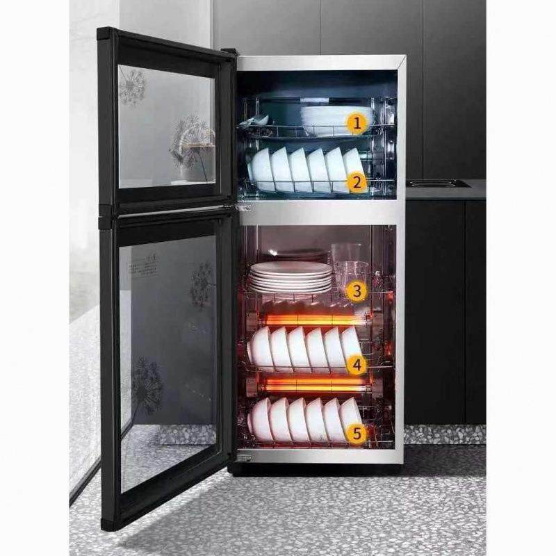 消毒碗柜家用小型商用立式大容量免沥水碗筷子餐厅厨房台式多功能