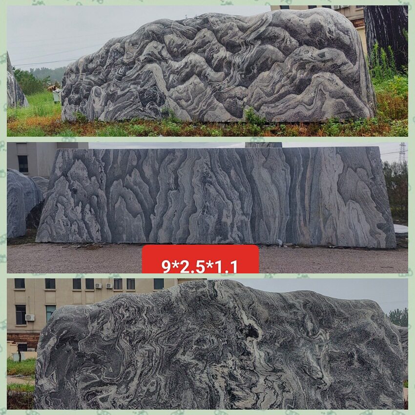 大型景观石泰山刻字石雪浪石广场单位小区门口刻字门牌石厂家