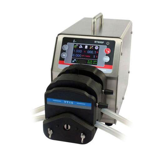 雷弗分配型智能蠕动泵BT600F液体恒流输送泵0.006～2900毫升/分钟