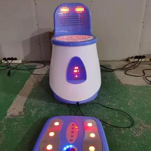 靠背坐养仪子午坐无烟带脚发热电子艾养凳足部一体