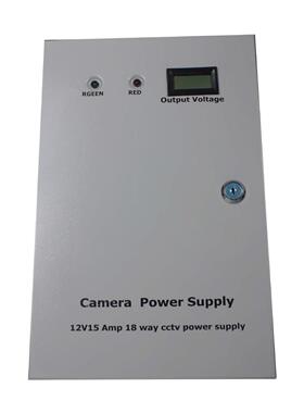 供应12V15A集中供电电源配电箱储能充电监控设备机器机柜监控配电