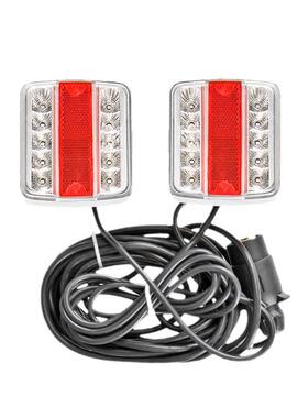 TM4013尾灯拖车配件拖车尾灯组件右灯带牌照灯拖挂卡车