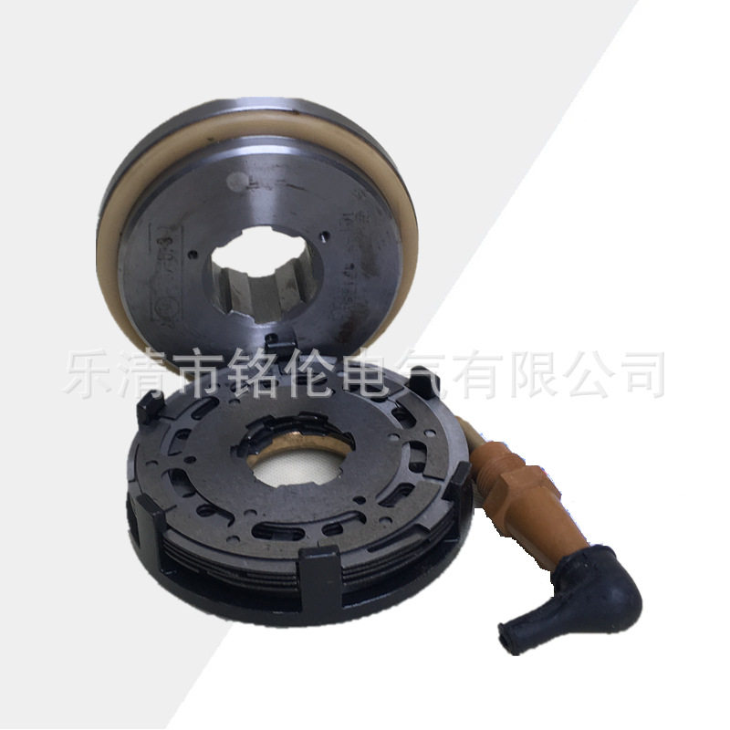 DLMO系列湿式多片电磁离合器DLM0-16机床配件24v带电刷