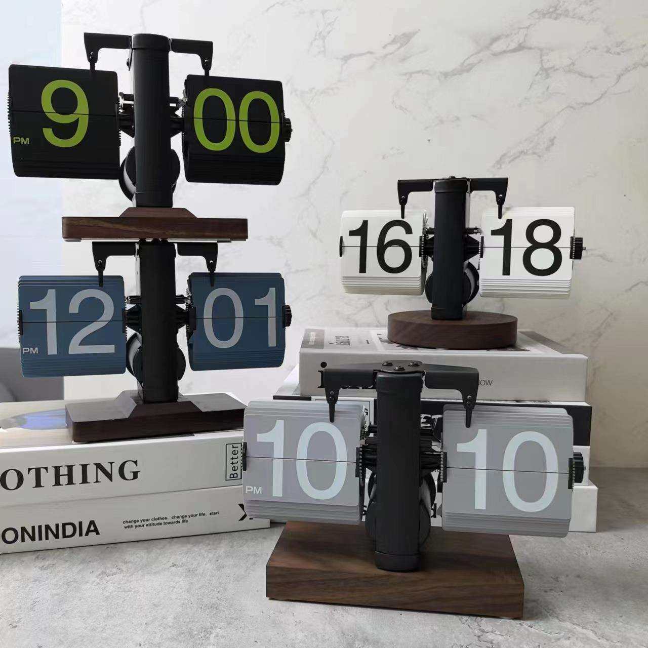 欧式自动翻页钟复古简约家居客厅座钟小天平机械翻页时钟,畜牧/养殖物资,畜牧/养殖器械,淘宝优惠券,粉丝福利购,淘宝优惠卷