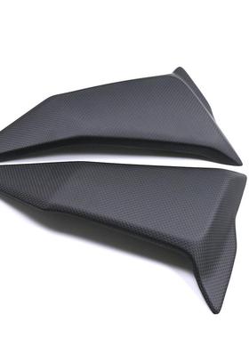 适用杜卡迪Hypermotard骇客950改装碳纤维散热器罩侧板外壳