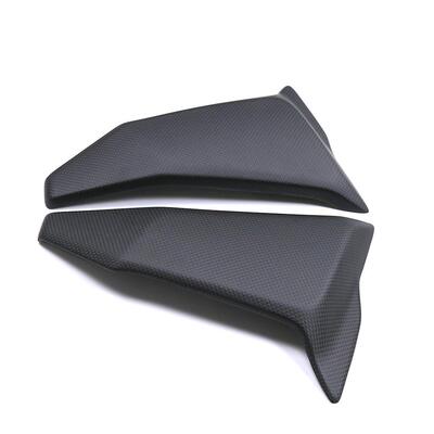 适用杜卡迪Hypermotard骇客950改装碳纤维散热器罩侧板外壳