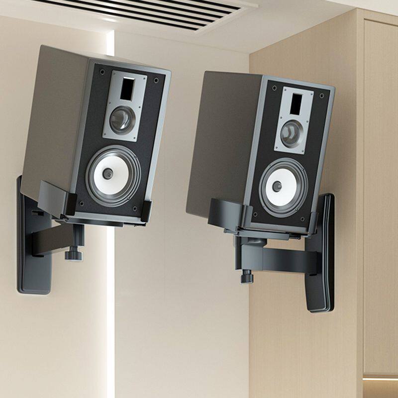 音响挂墙支架音箱壁挂架多角度调节墙上固定架子家庭影院挂架壁架