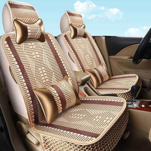 夏季冰丝汽车坐垫四季通用透气夏天专用全包汽车座套单座五座七座