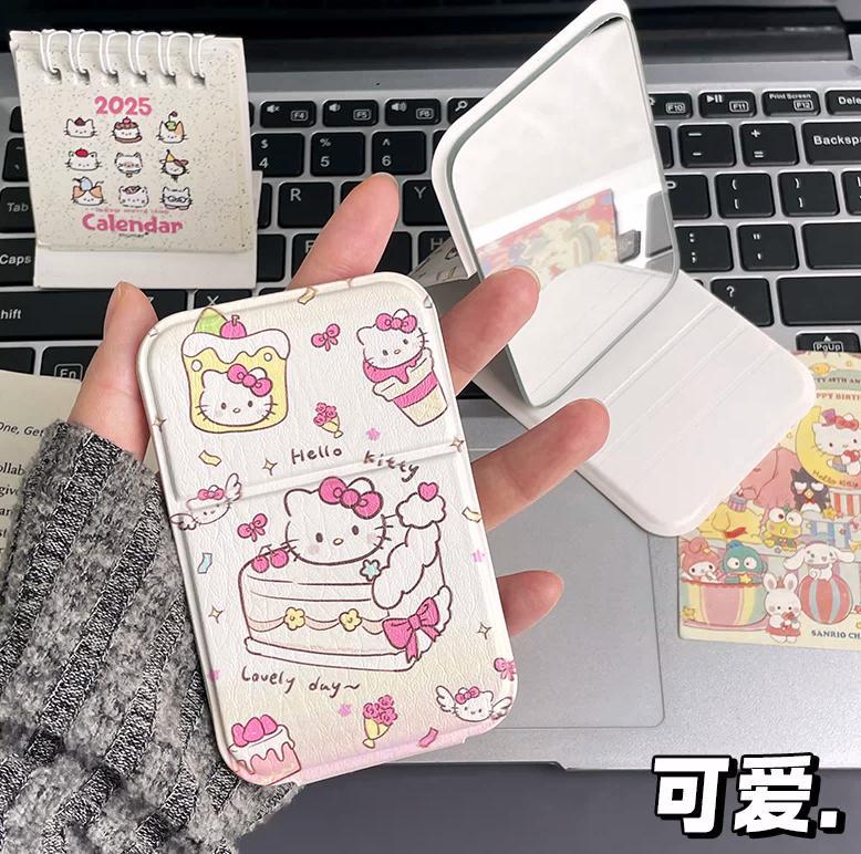 折叠便携桌面随身化妆镜