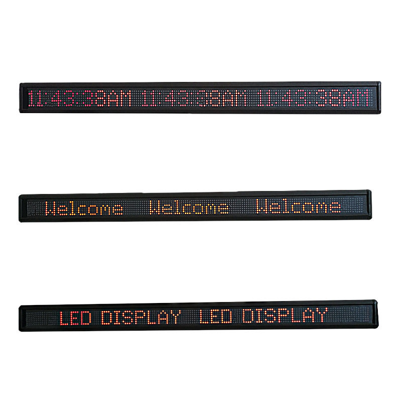 led计时器显示屏广告屏幕室内走字滚动led电子广告牌字幕门头条屏