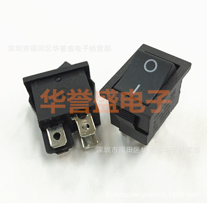 中讯船型翘板开关KCD1-104带CQC