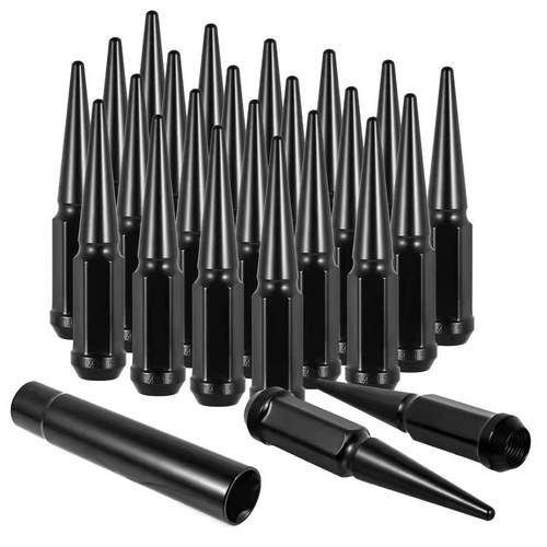 热销汽车改装配件轮毂螺丝箭头汽车尖头螺母螺帽轮毂改装螺丝