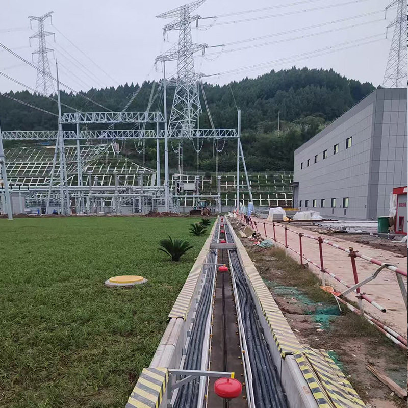 光伏支架母线桥变电站钢结构