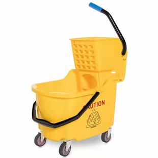 塑料榨水车柞水车地拖桶带排水口清洁桶拖布桶拖把桶
