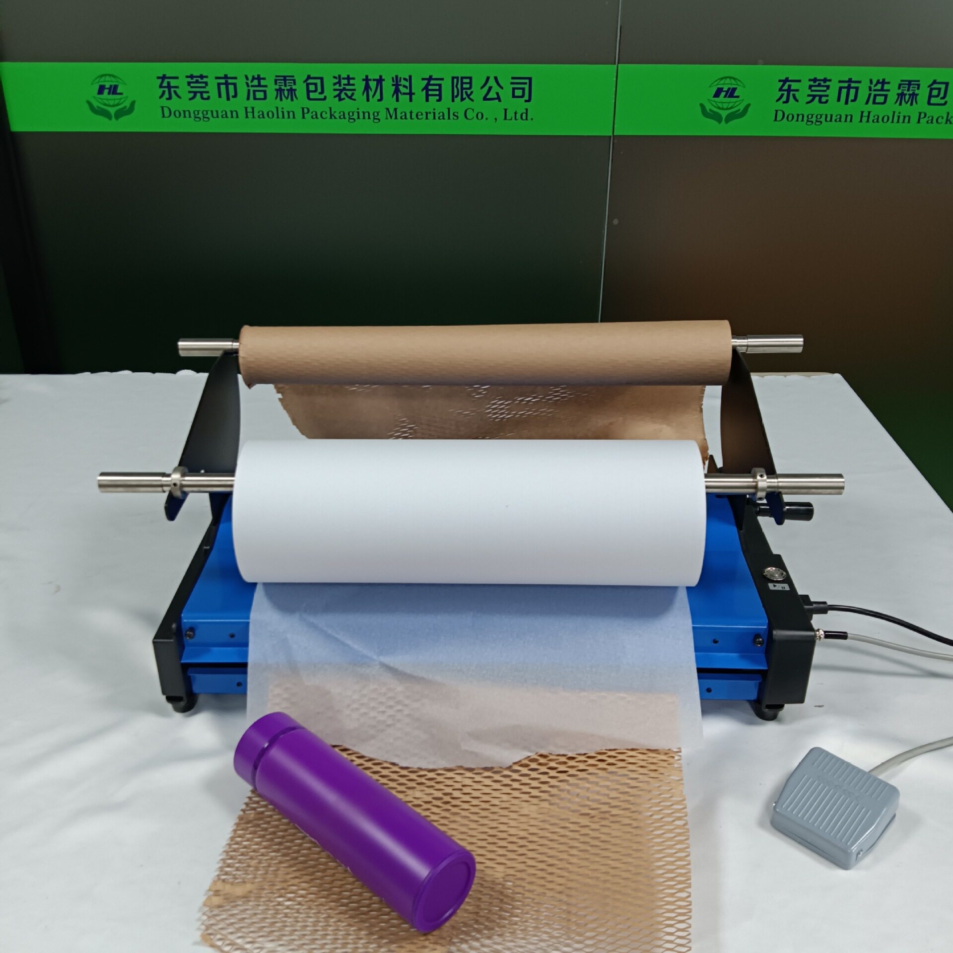 自动蜂窝延展走纸机出纸机电动蜂巢纸拉伸机小型拉纸机不带裁刀