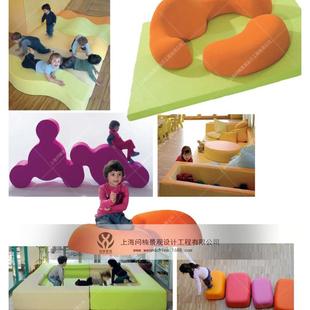 玻璃钢创意几何云朵波浪造型休闲座椅创意休闲座椅玻璃钢座椅