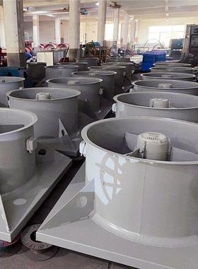 3C认证屋顶排烟风机HTF-W-1522KW93800m3/h轴流高温排烟风机