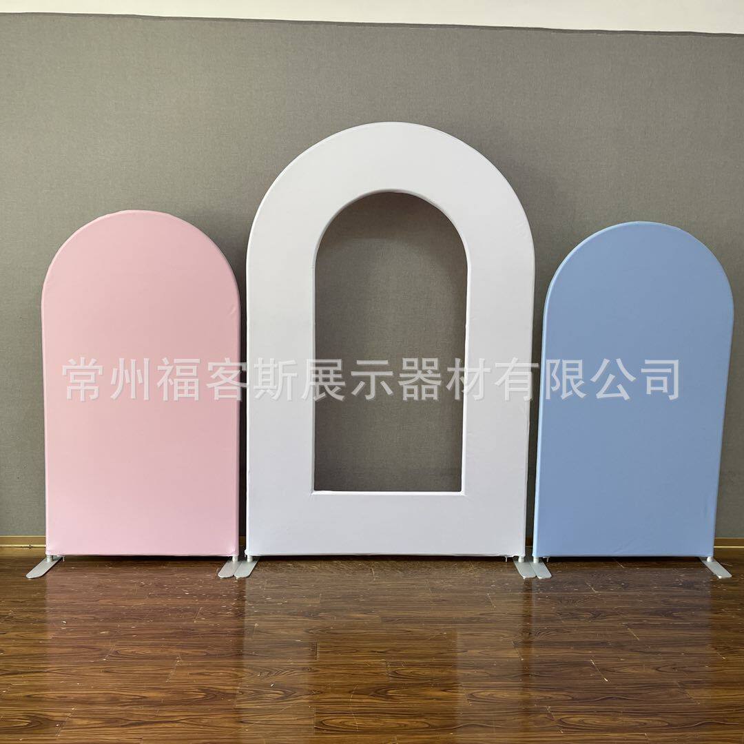 婚礼拱门跨境背景架装饰场景布置铝制拱形架婚庆道具