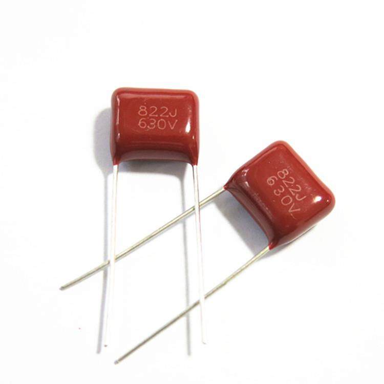 CBB电容CBB630V822630V8.2NF脚距P=10mm薄膜电容配单bom