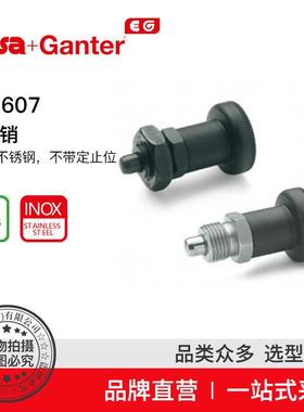 ElesaGanter伊莉莎冈特GN607分度销钢/不锈钢不带定止位