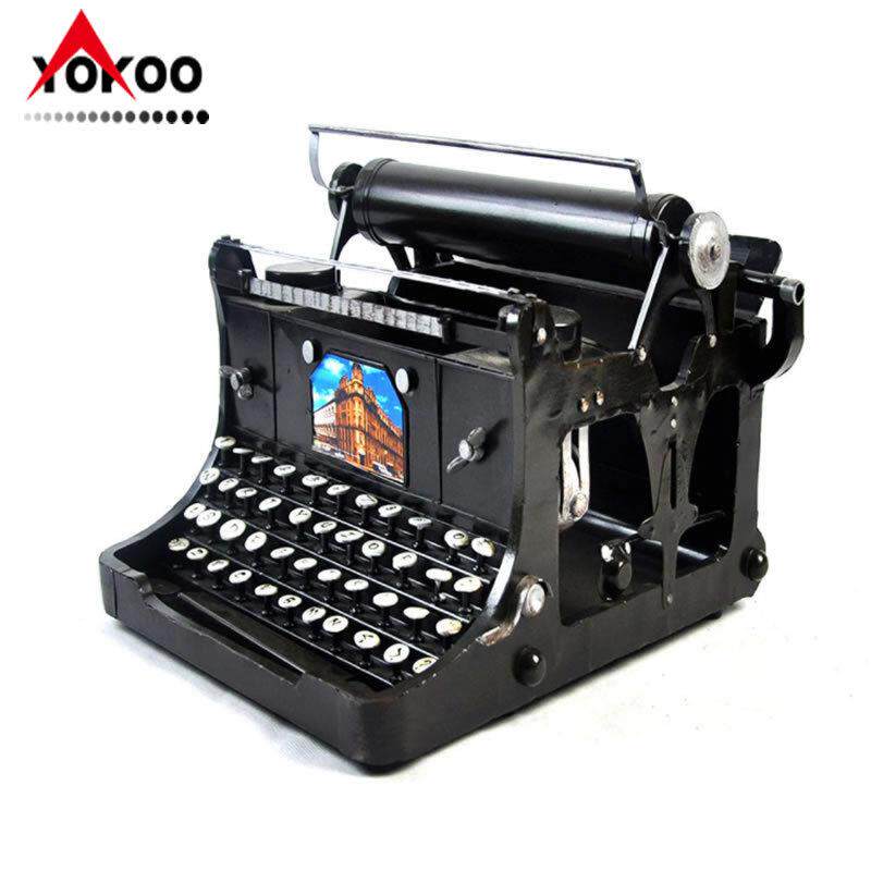 老式打字机模型复古装饰品橱窗陈列道具软装饰品家居摆件