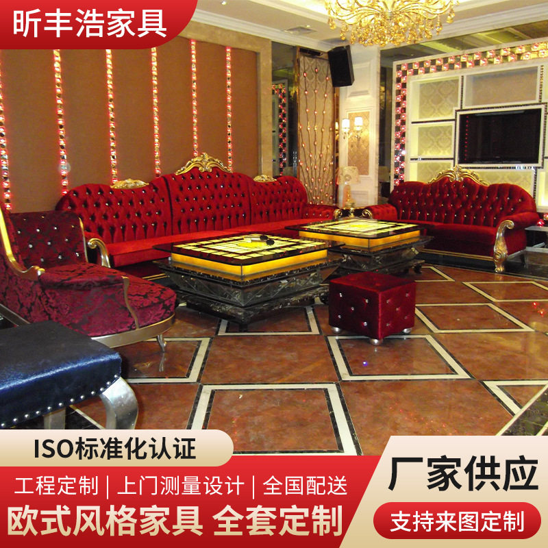 酒店家具标间全套别墅样板房家具欧式酒店客房家具工程配套订 做