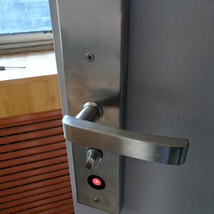 灵性锁电子锁嵌入式联动锁银行防尾随联动门用锁具