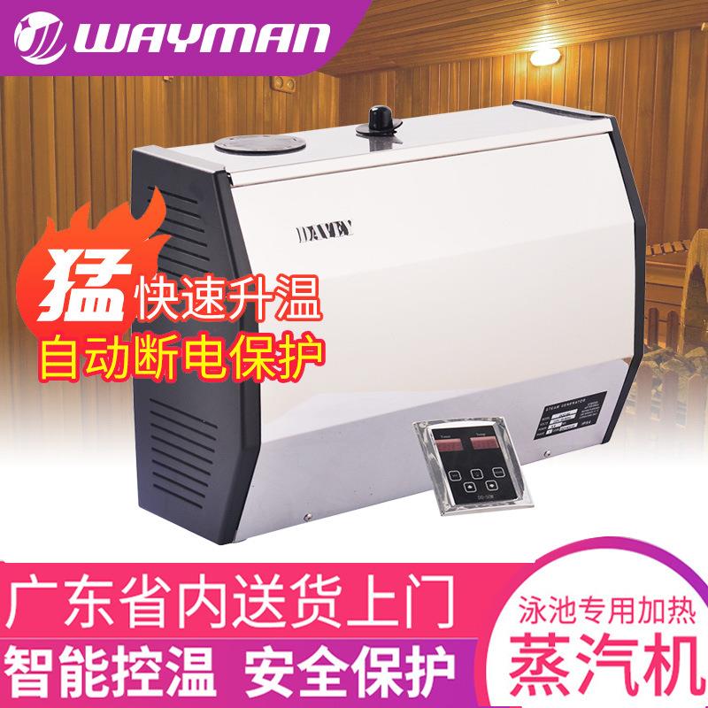 家用桑拿房蒸汽机不锈钢数显电加热蒸汽发生器湿蒸炉商用设备