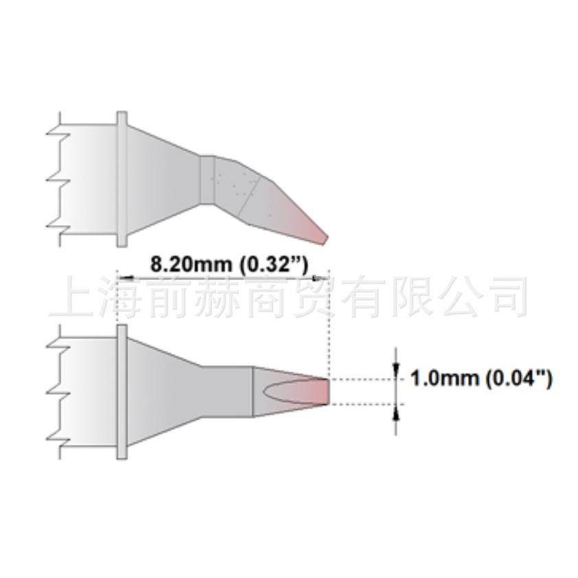 THERMALTRONICS热魔M7CB224凿型烙铁头