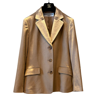 514 99新 Christian Aujard日本产羊绒外套中古二奢Vintage古着