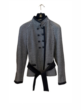 Akris瑞士产38码羊毛外套中古Vintage古着（长57胸86肩39）-277