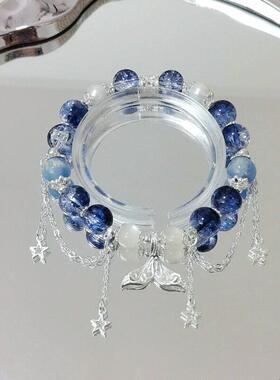 印象手链小众颜值鱼尾星星串珠闺蜜手链